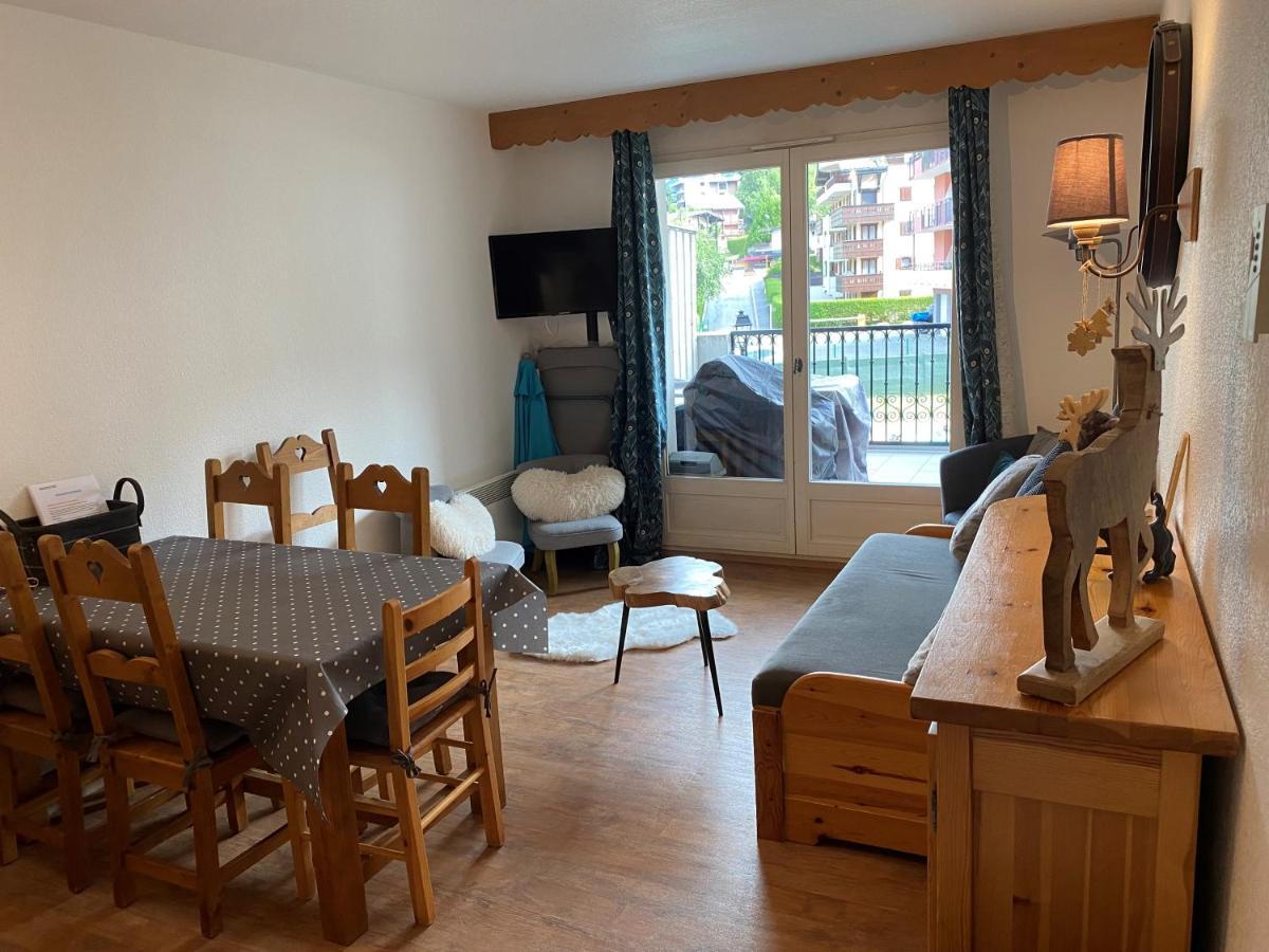 Grand Panorama T2 Aux Pieds Des Telecabines "Le Valleen" Saint-Gervais-les-Bains Exterior foto